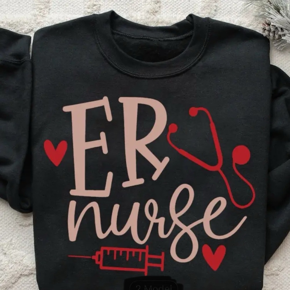 Nurse Long Sleeve Sweatshirt